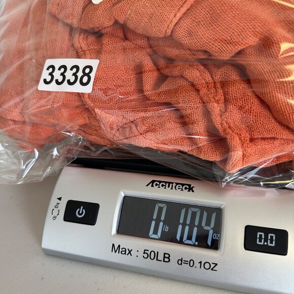 Jen's Pirate Booty Orange Button Down Shirt - Picture 14 of 14